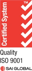 ISO 9001 certified quality system