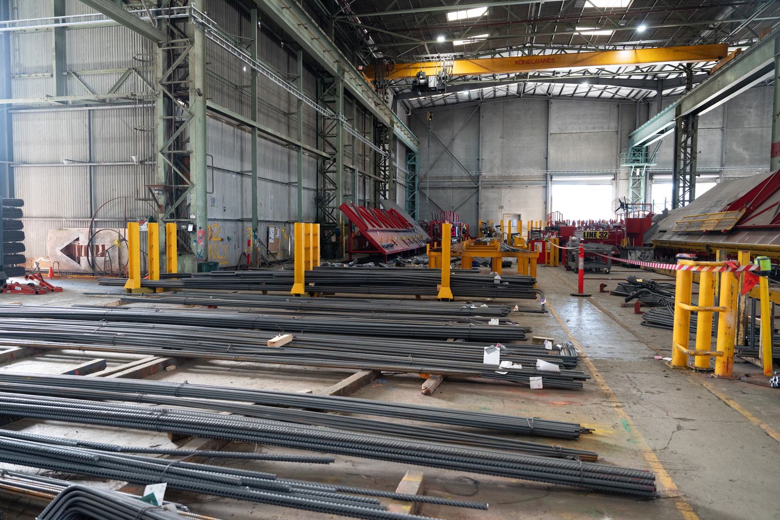 Inside the Bianco Reinforcing processing factory